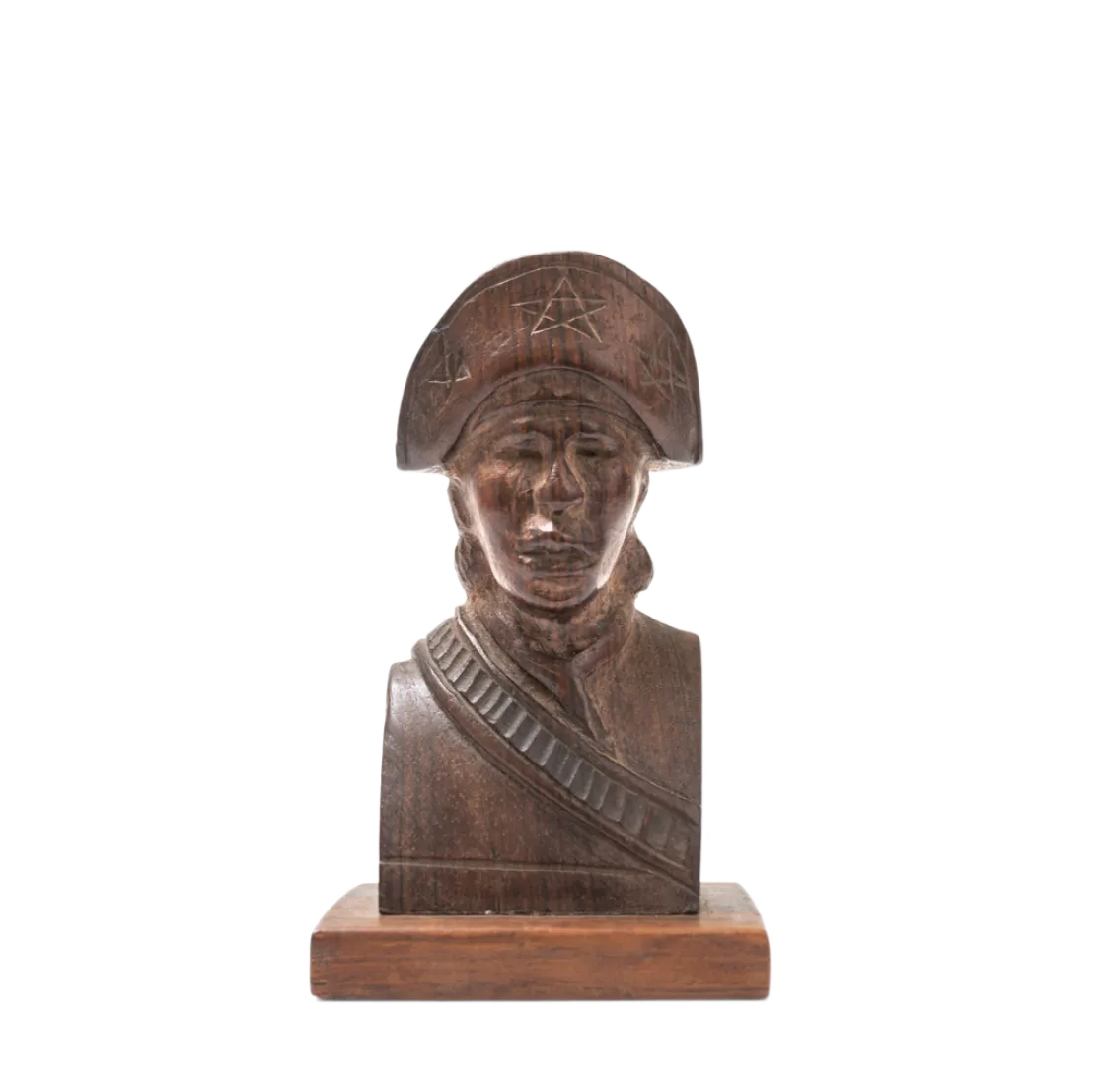 Hand Carved Buccaneer Bust