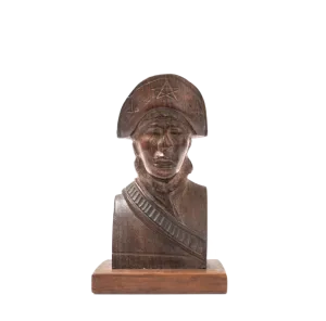 Hand Carved Buccaneer Bust