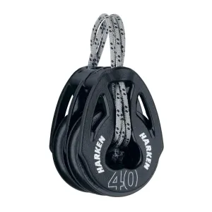 Harken 40mm T2 Soft-Attach Double Block - 2150