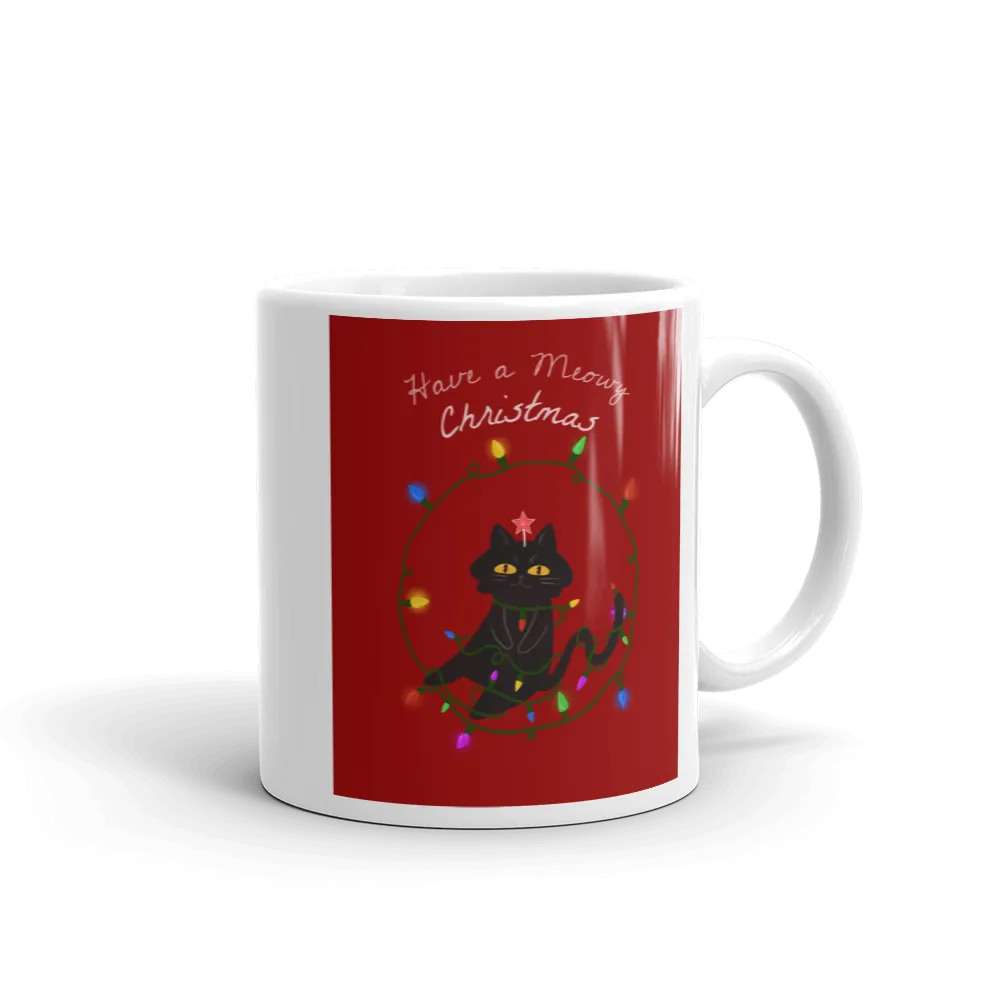 HAVE A MEOWY CHRISTMAS Mug