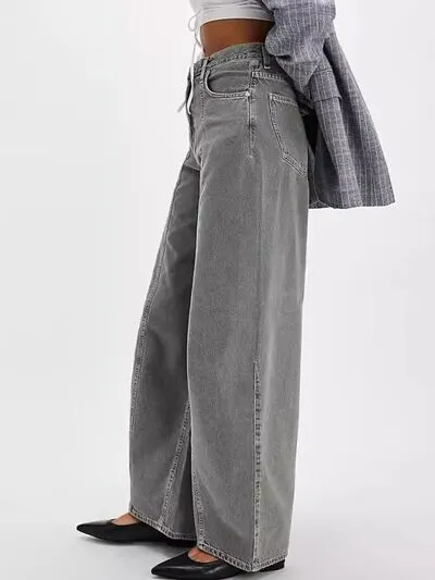 Hazel Blues® |  Wide Leg Jeans with Pockets