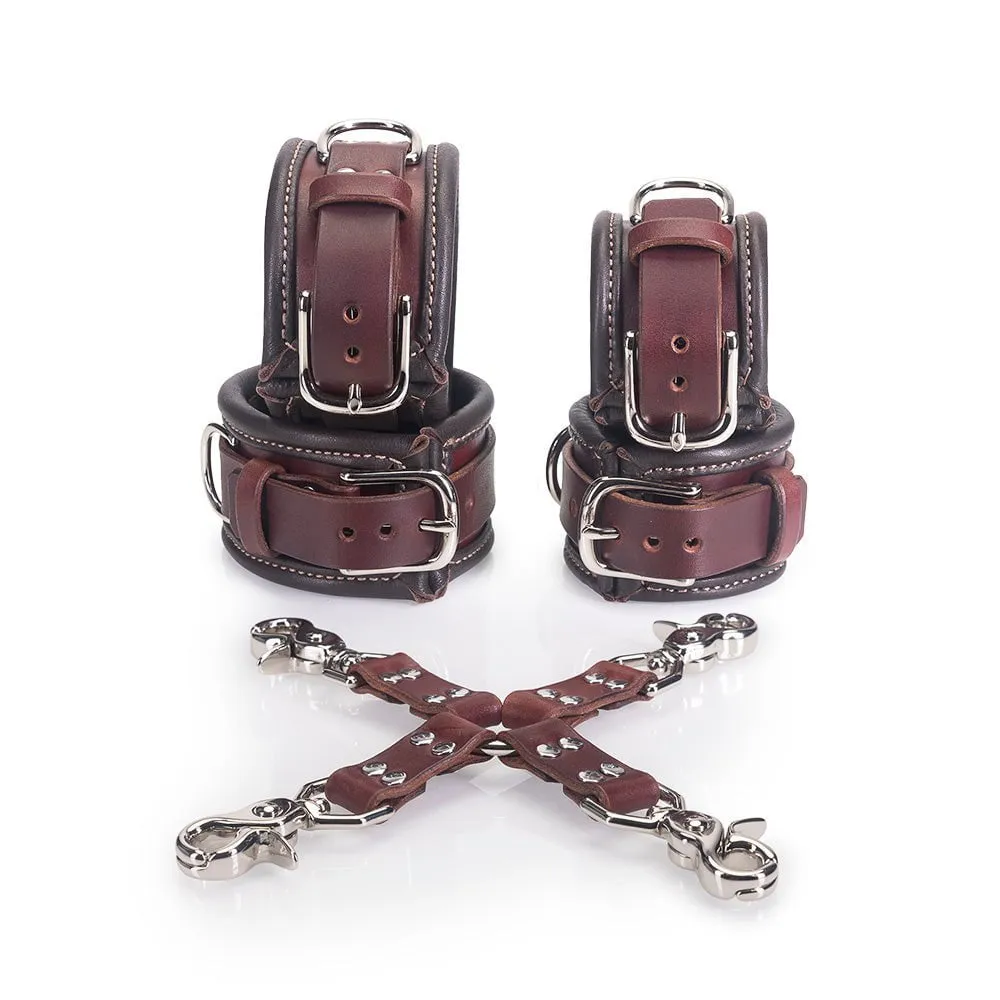 Heavy Duty Padded Hog Tie & Cuffs [Set]