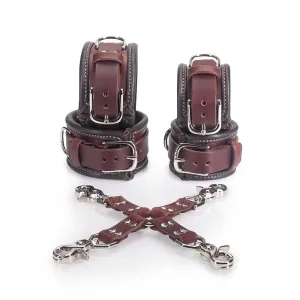 Heavy Duty Padded Hog Tie & Cuffs [Set]