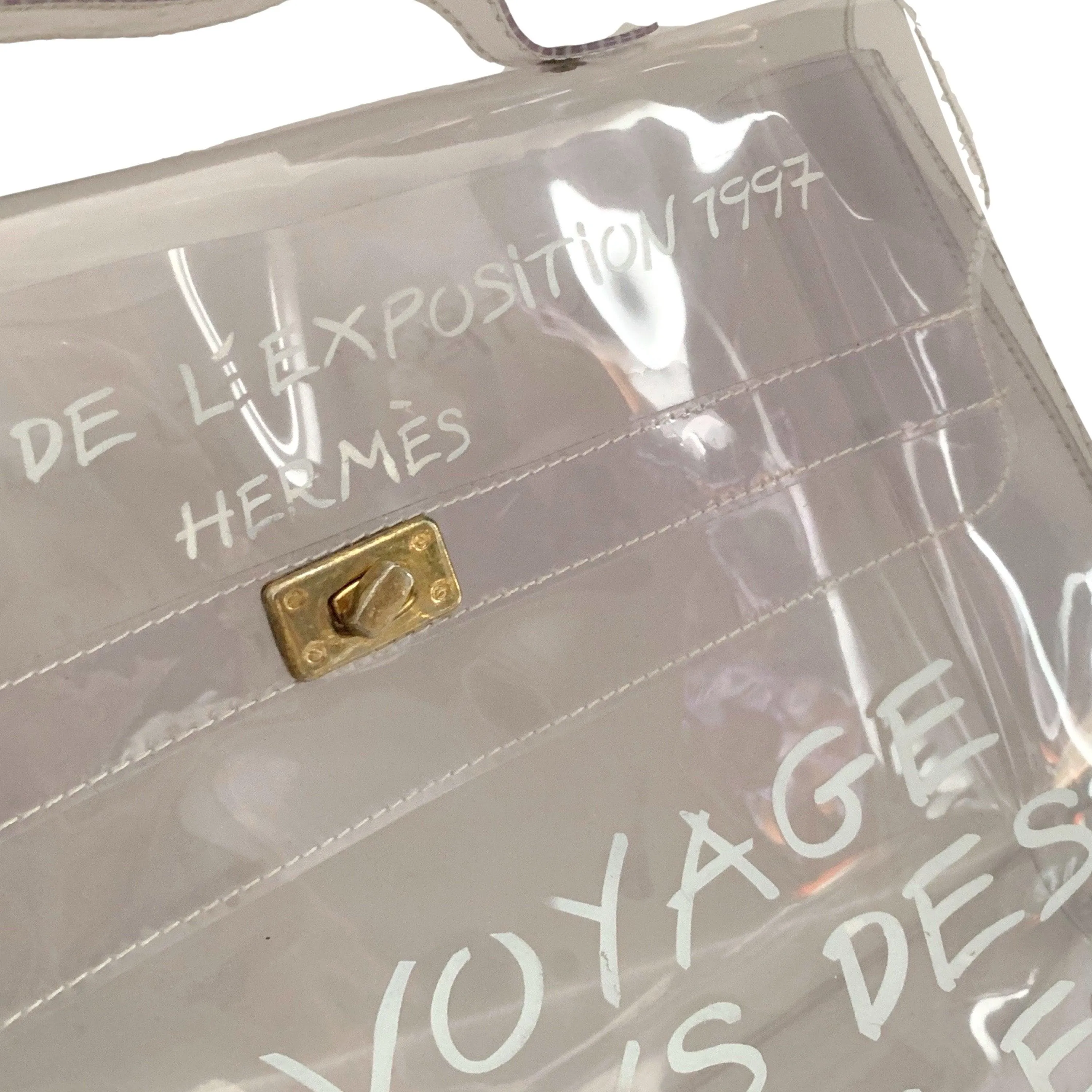 Hermes Transparent Kelly Bag