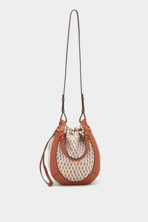 Hilma Bucket Purse in Dune Painted