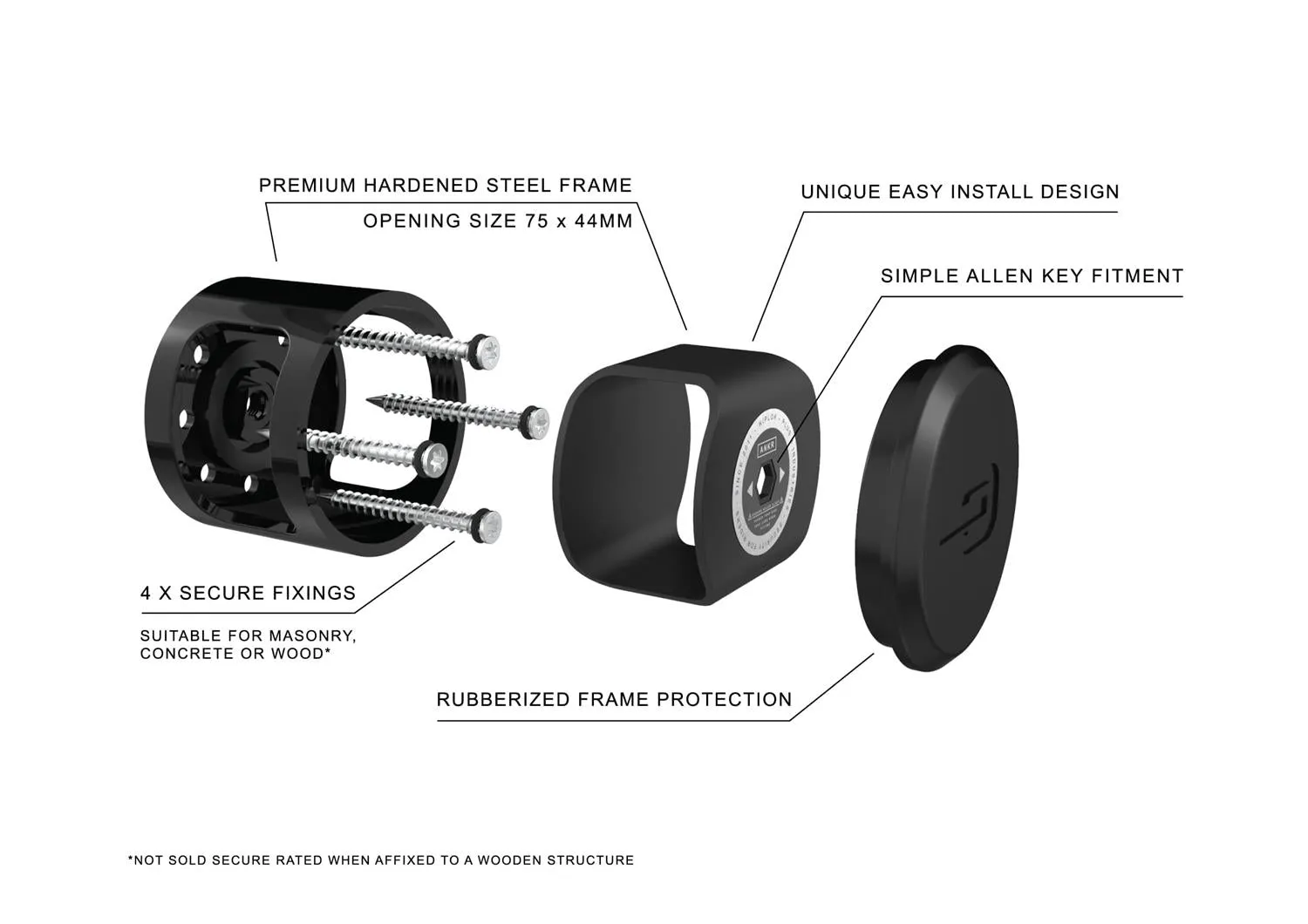 Hiplok - ANKR Secure Storage Lock