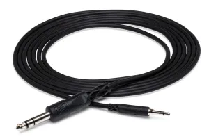Hosa CMS-110 Stereo Interconnect 3.5 mm TRS to 1/4 in TRS