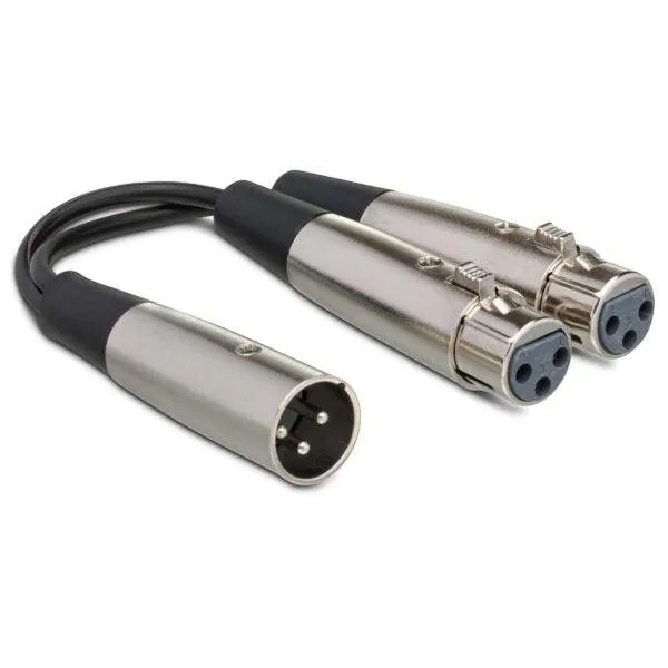 Hosa Y CABLE XLR3M to XLR3F - YXF119