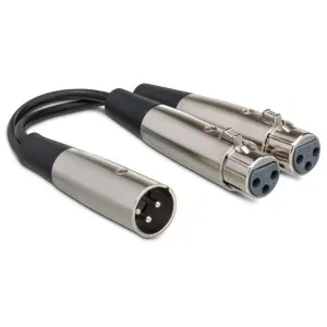 Hosa Y CABLE XLR3M to XLR3F - YXF119
