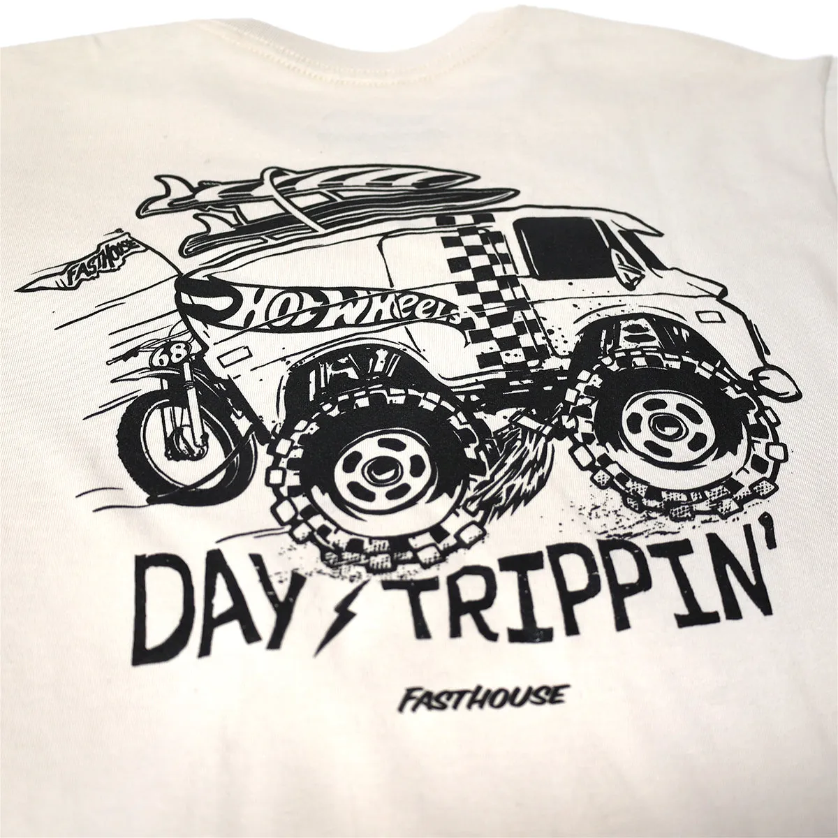 Hot Wheels Day Trip Youth Tee - Sand