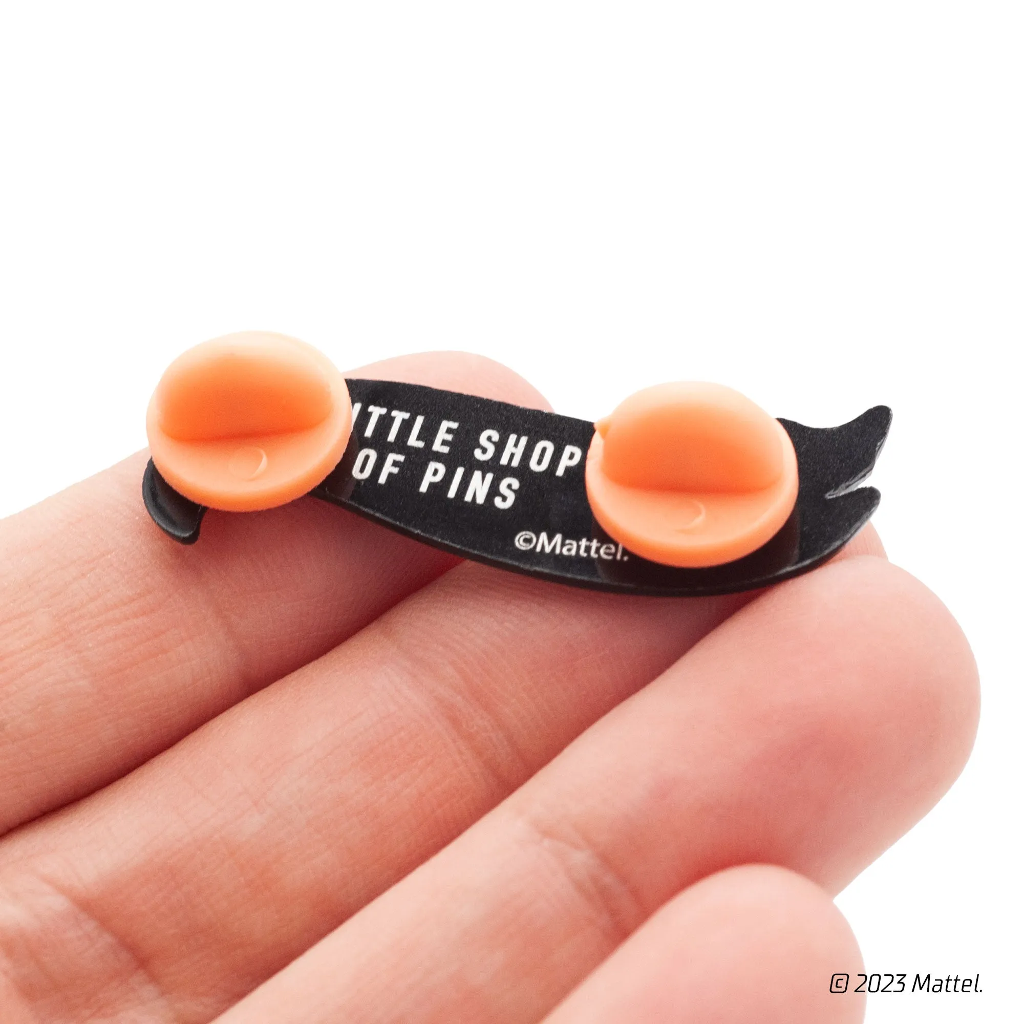 Hot Wheels™ Logo Pin, Orange and Black