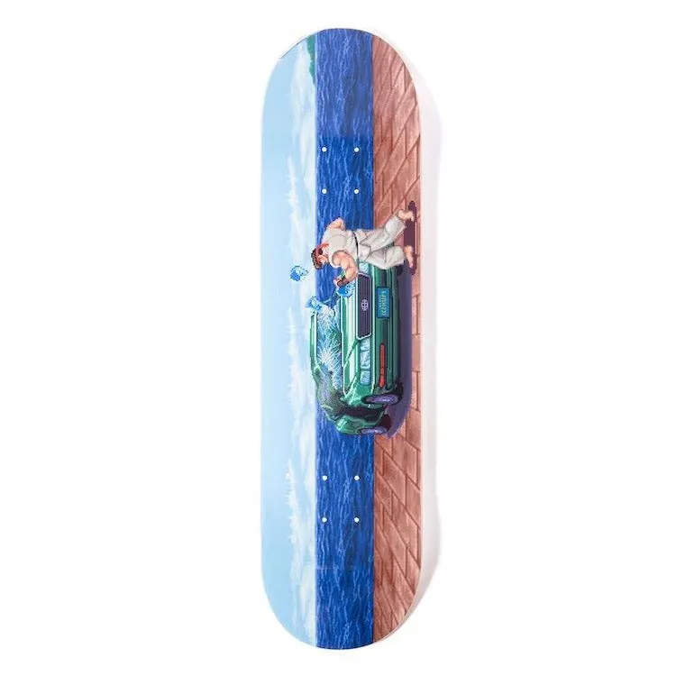 HUF X STREETFIGHTER Bonus Stage Skateboard Deck 8.25"