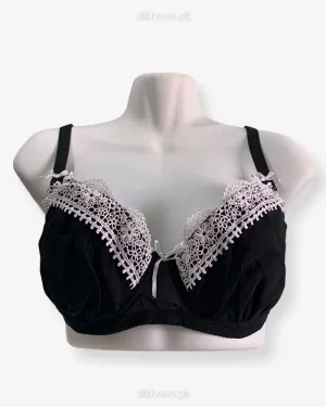 Imported Stocklot Branded  Net Pushup Bra - Underwired Bra  -Non Padded Bra - Pack of 2
