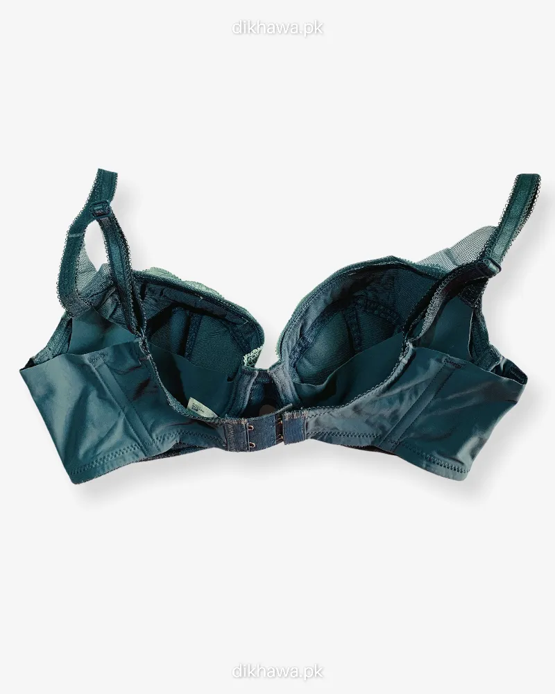 Imported Stocklot Branded  Net Pushup Bra - Underwired Padded Bra - Pack of 2
