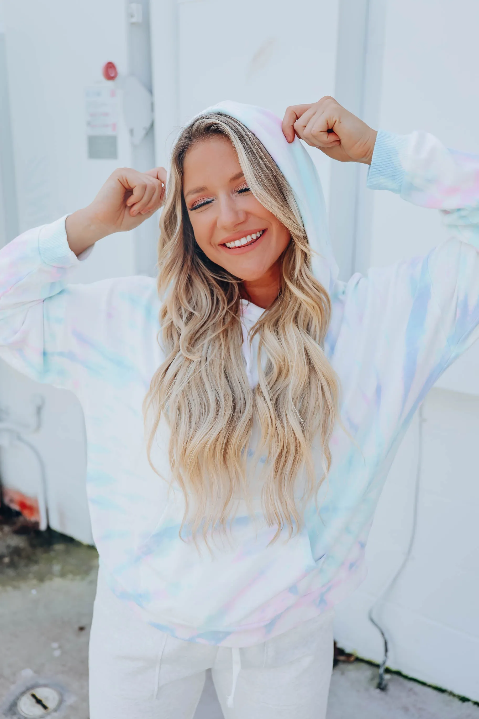 Infused Lavender Pocketed Hoodie