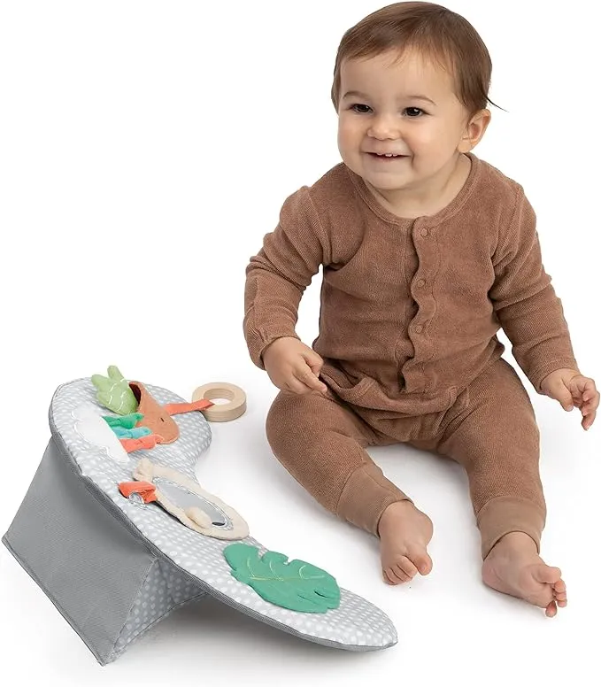 Ingenuity Cozy Prop 4 in 1 sit up Prop Activity Mat Nate