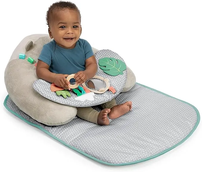 Ingenuity Cozy Prop 4 in 1 sit up Prop Activity Mat Nate