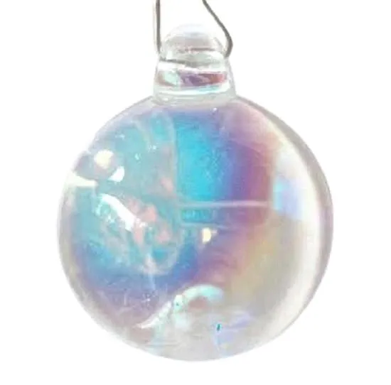 Iridescent AB Smooth Ball Chandelier Crystal 28mm