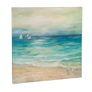 Island Beach Landscape Indoor Wall Canvas30"x30",6c86009