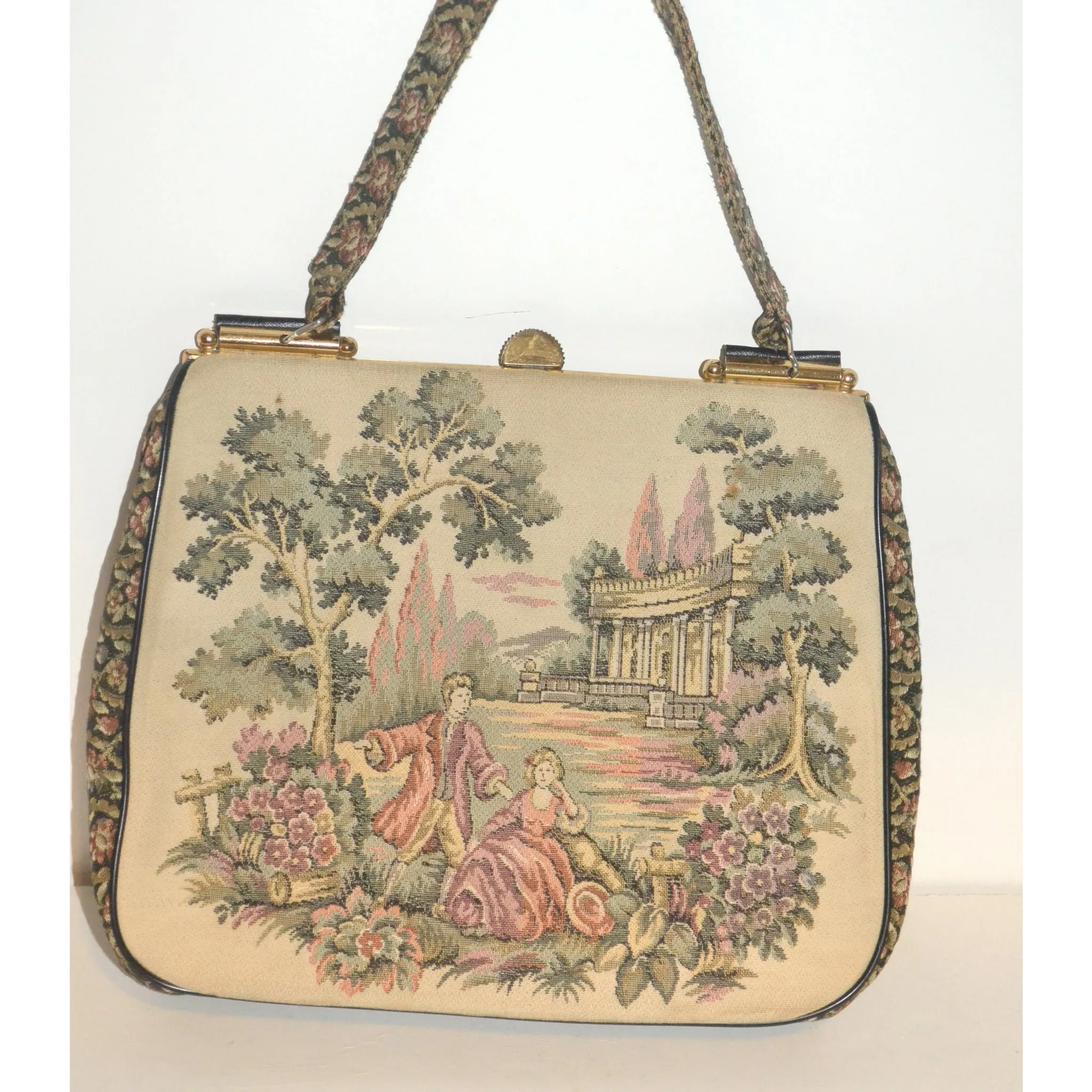 Italian Tapestry Purse By La Marquise