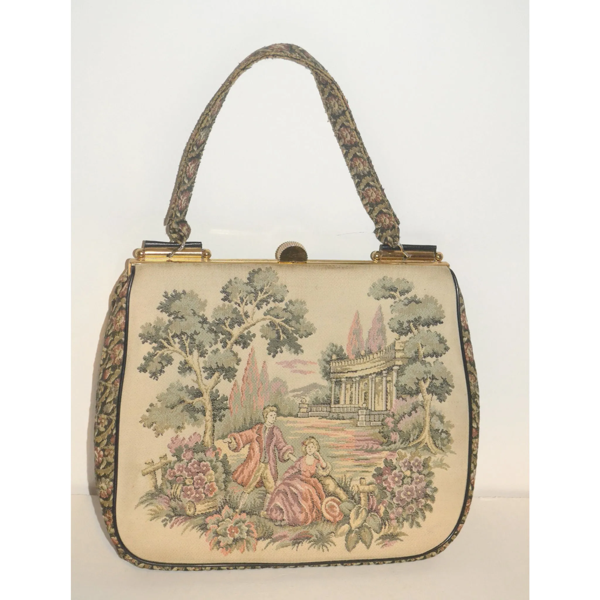 Italian Tapestry Purse By La Marquise