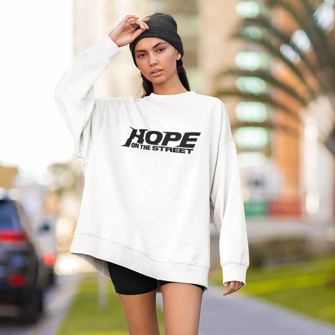 J-Hope Hope on the Street Crewneck Pullover Sweatshirt