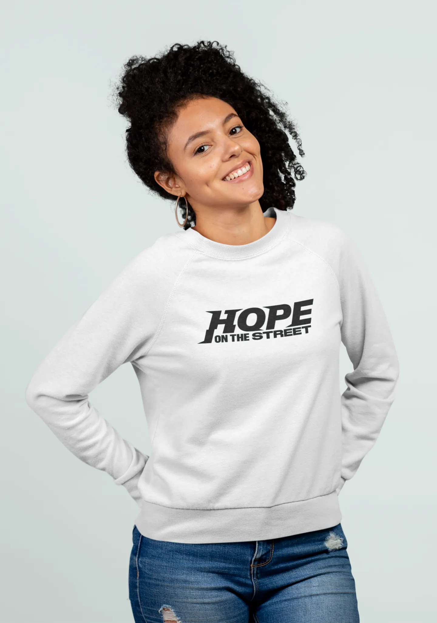 J-Hope Hope on the Street Crewneck Pullover Sweatshirt