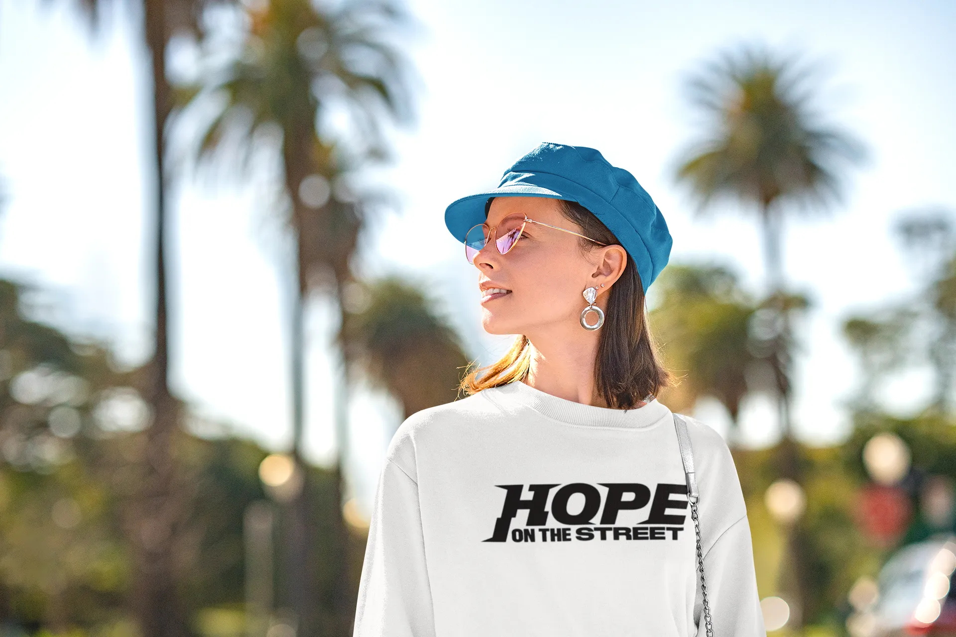J-Hope Hope on the Street Crewneck Pullover Sweatshirt