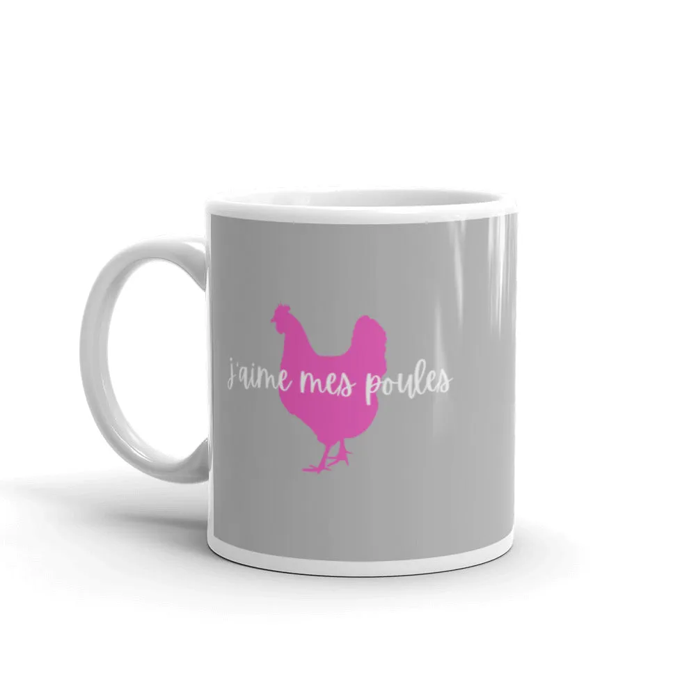 J'aime Mes Poules Mug