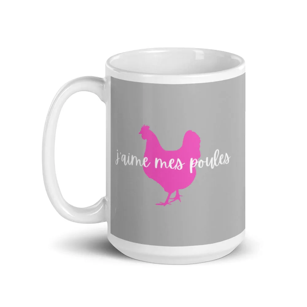 J'aime Mes Poules Mug