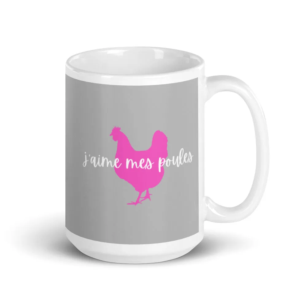 J'aime Mes Poules Mug