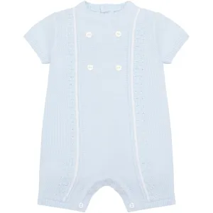 James Blue Baby Boys Knit Romper