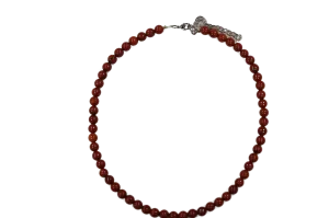 Jasper 6mm smooth beads