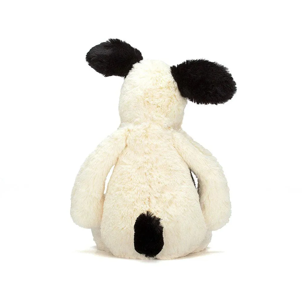 Jellycat - Bashful Black & Cream Puppy