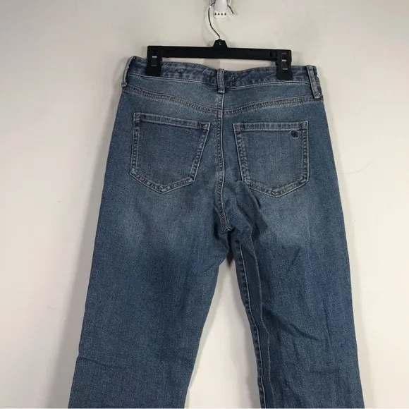 Jessica Simpson On the Run Hi-Rise Slim Straight Jean, Women's Size 25 - Blue