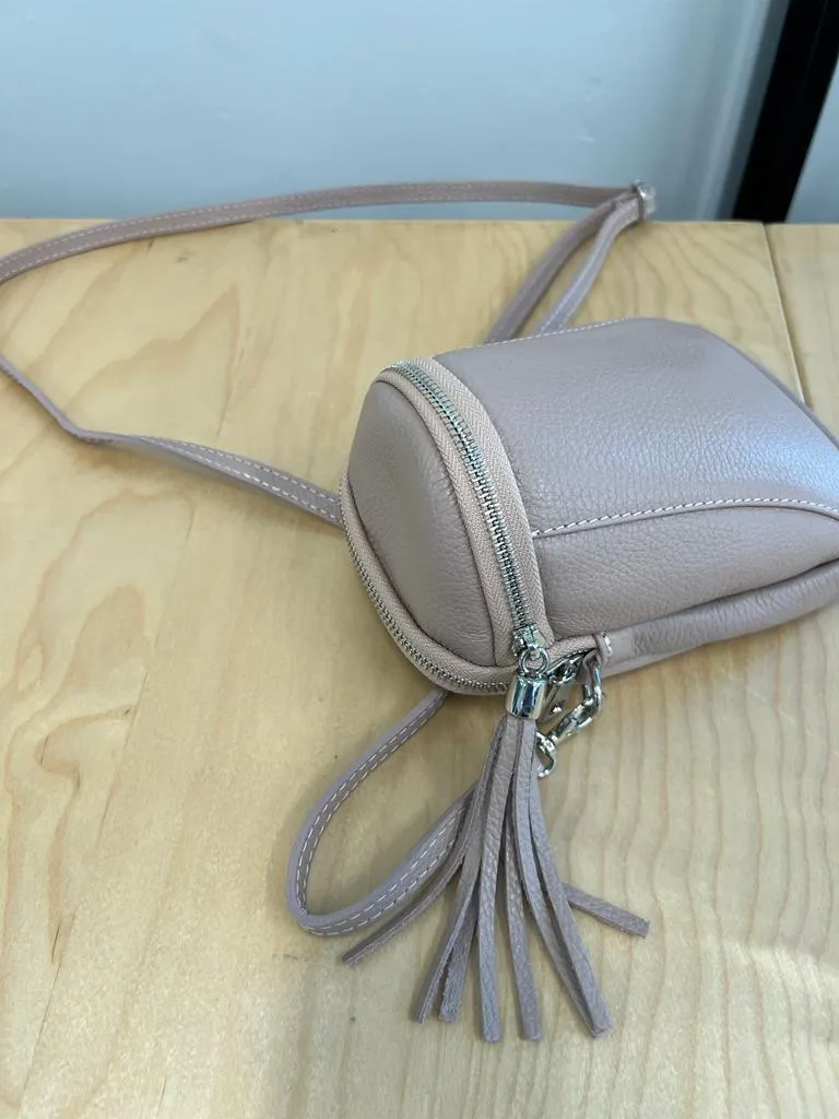 Jijou Capri Arielle Leather Crossbody Bag NEW