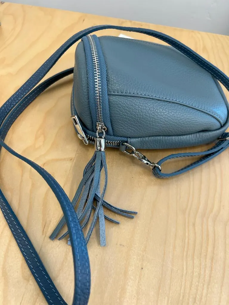 Jijou Capri Arielle Leather Crossbody Bag NEW