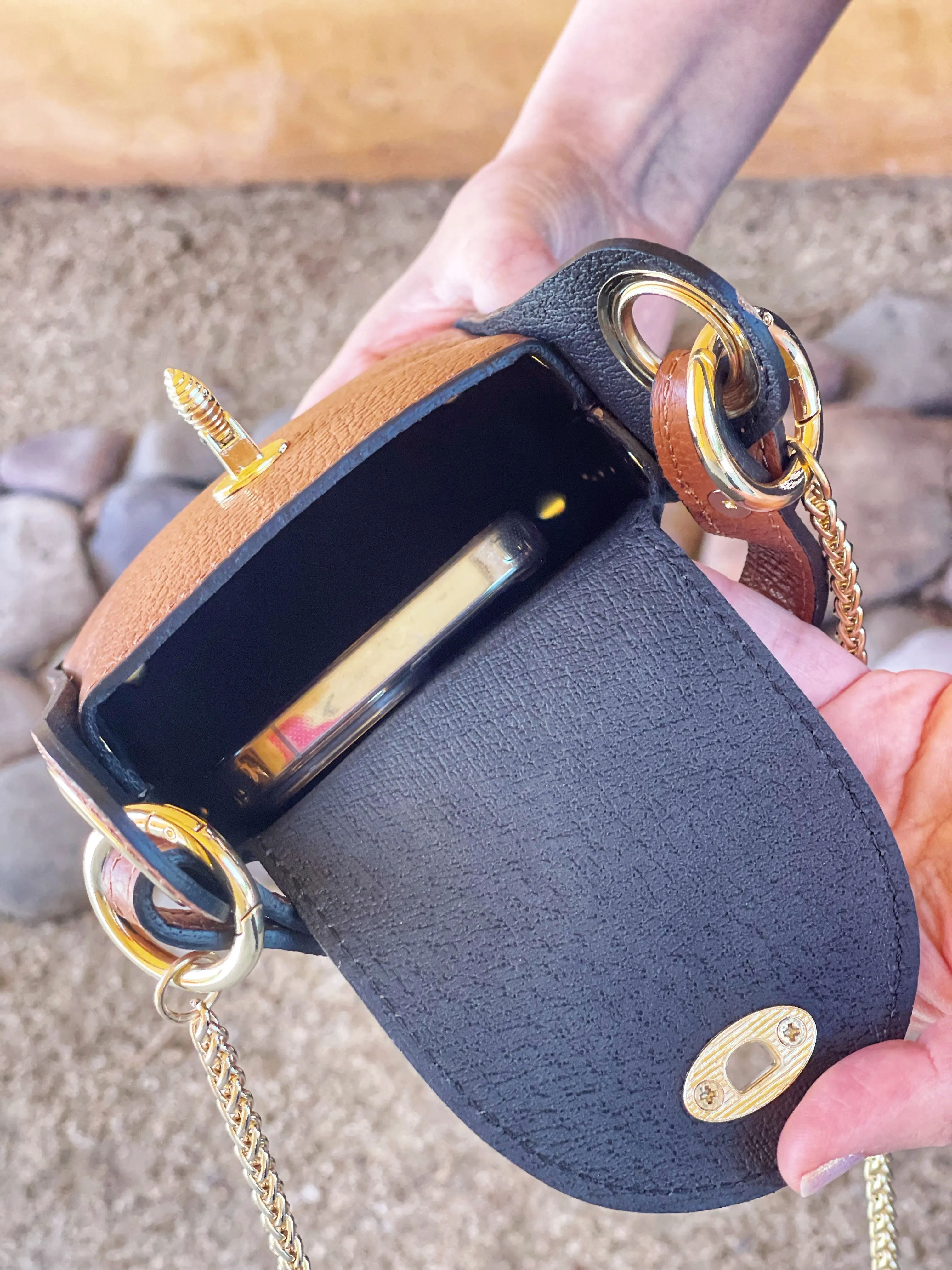 Jijou Capri Bumblebee Leather Cellphone Case Bag