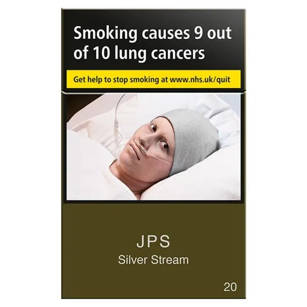 JPS Silver Stream Cigarettes