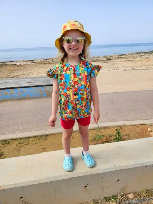 Kids Flutter Sleeveless Tee