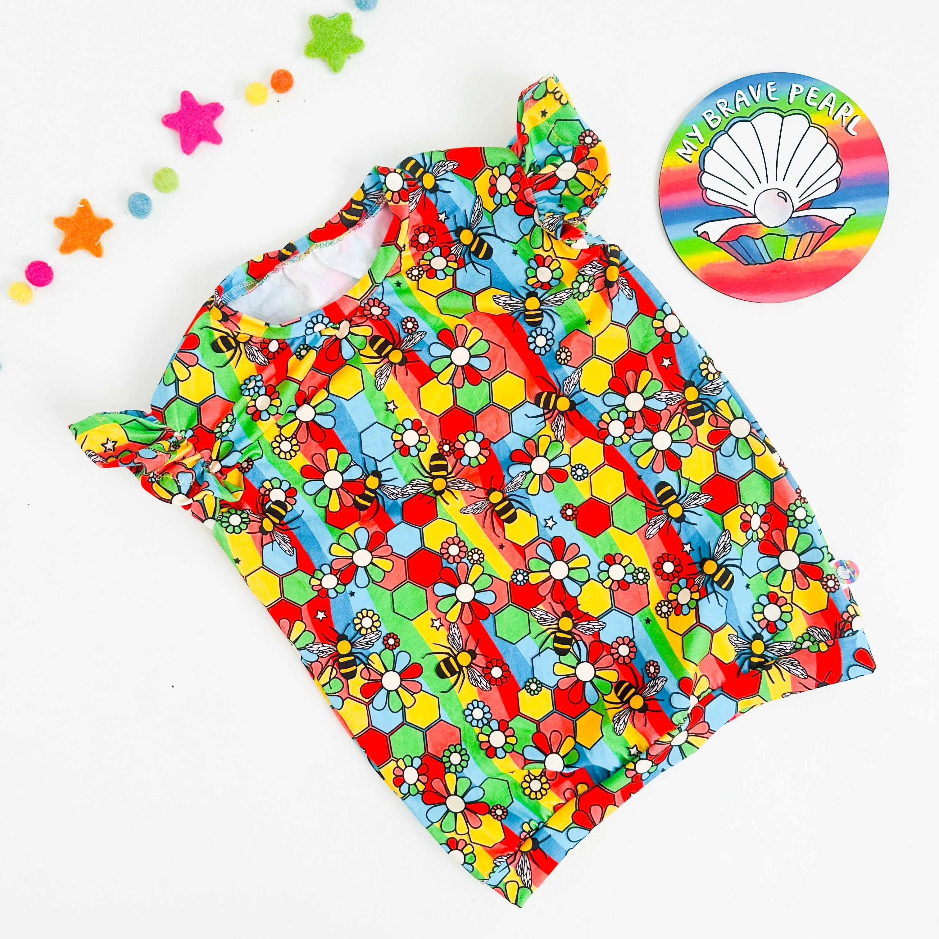 Kids Flutter Sleeveless Tee