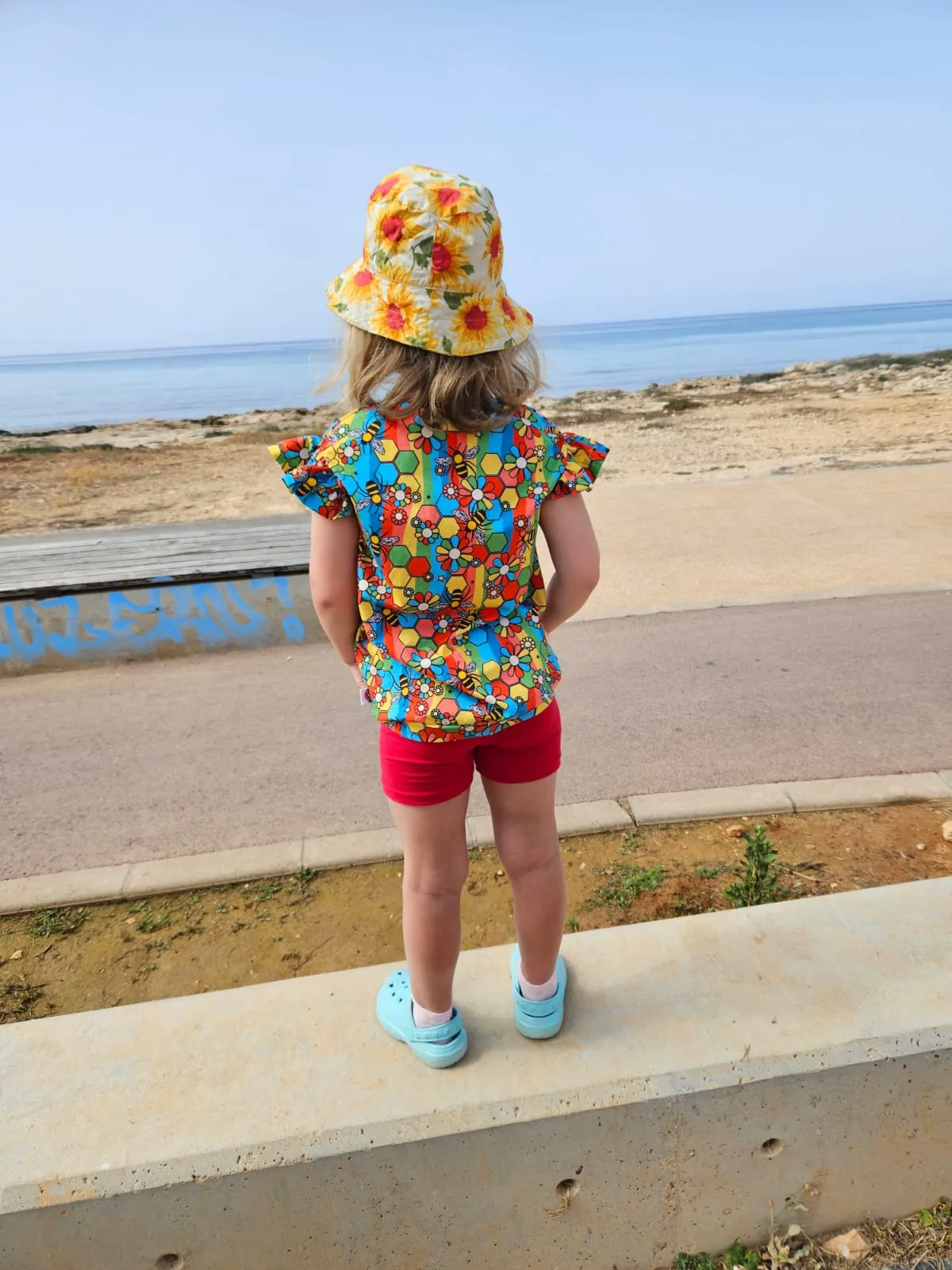 Kids Flutter Sleeveless Tee