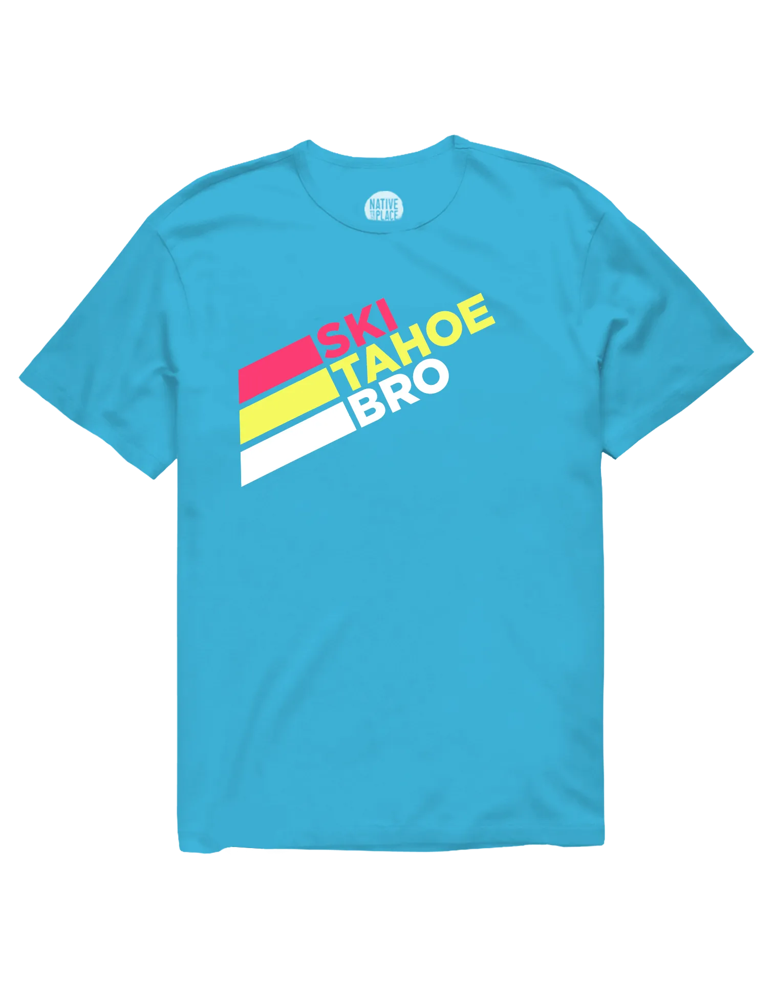 Kid's Neon Ski Tahoe Bro Organic Tee