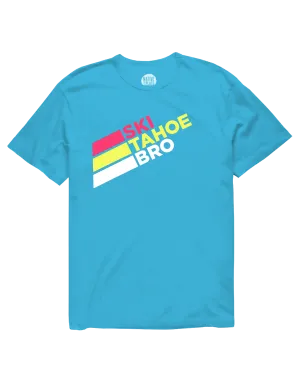 Kid's Neon Ski Tahoe Bro Organic Tee