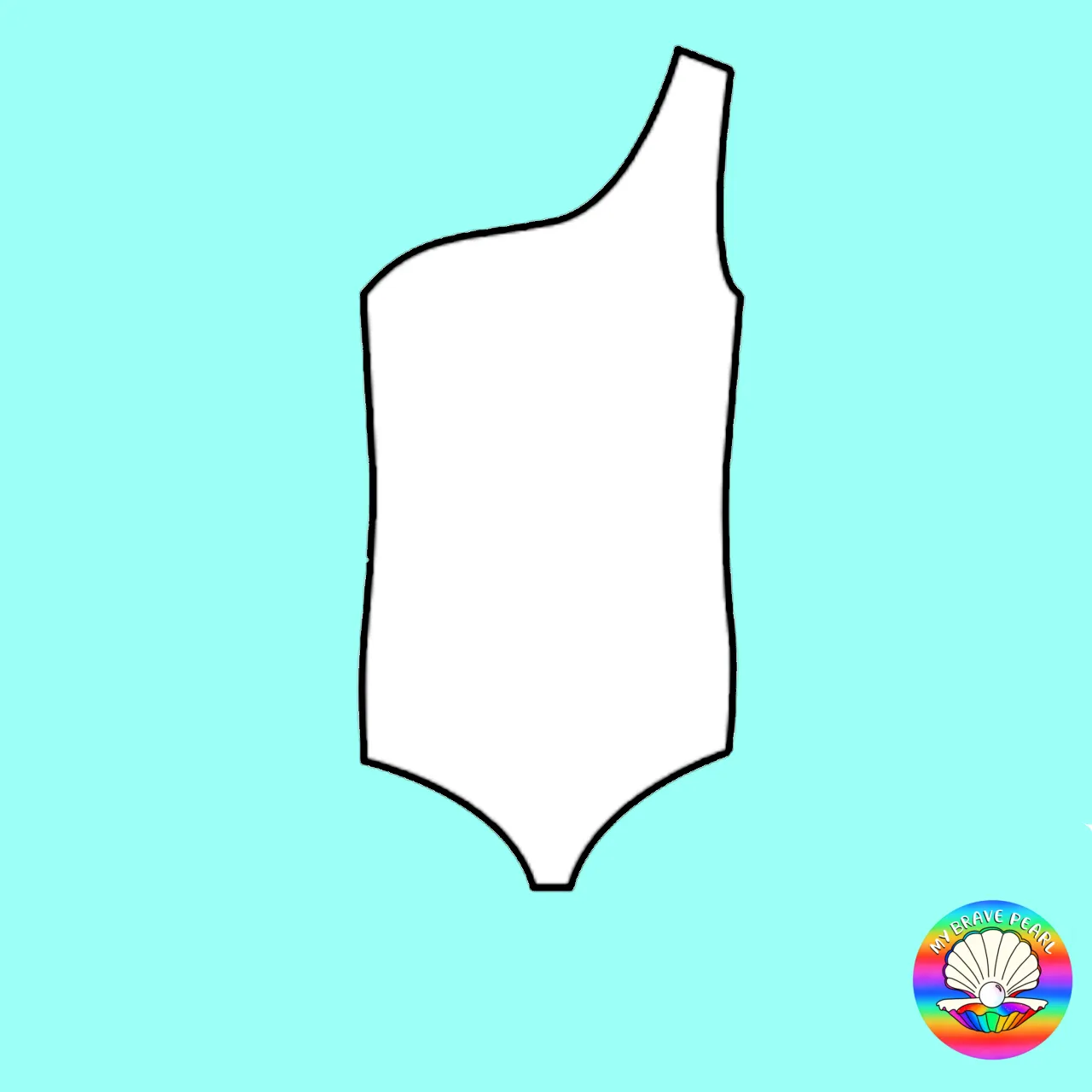 Kids Preorder Off the Shoulder Swimsuit