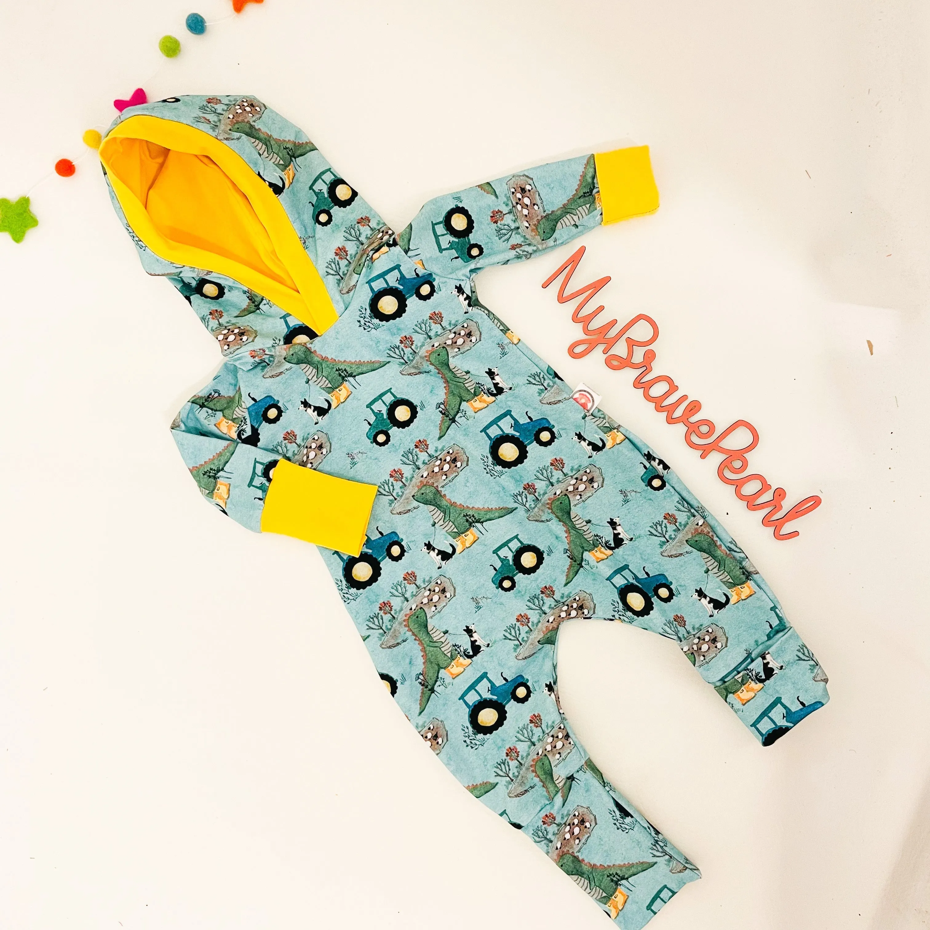 Kids Reversible Pull On GWM Romper