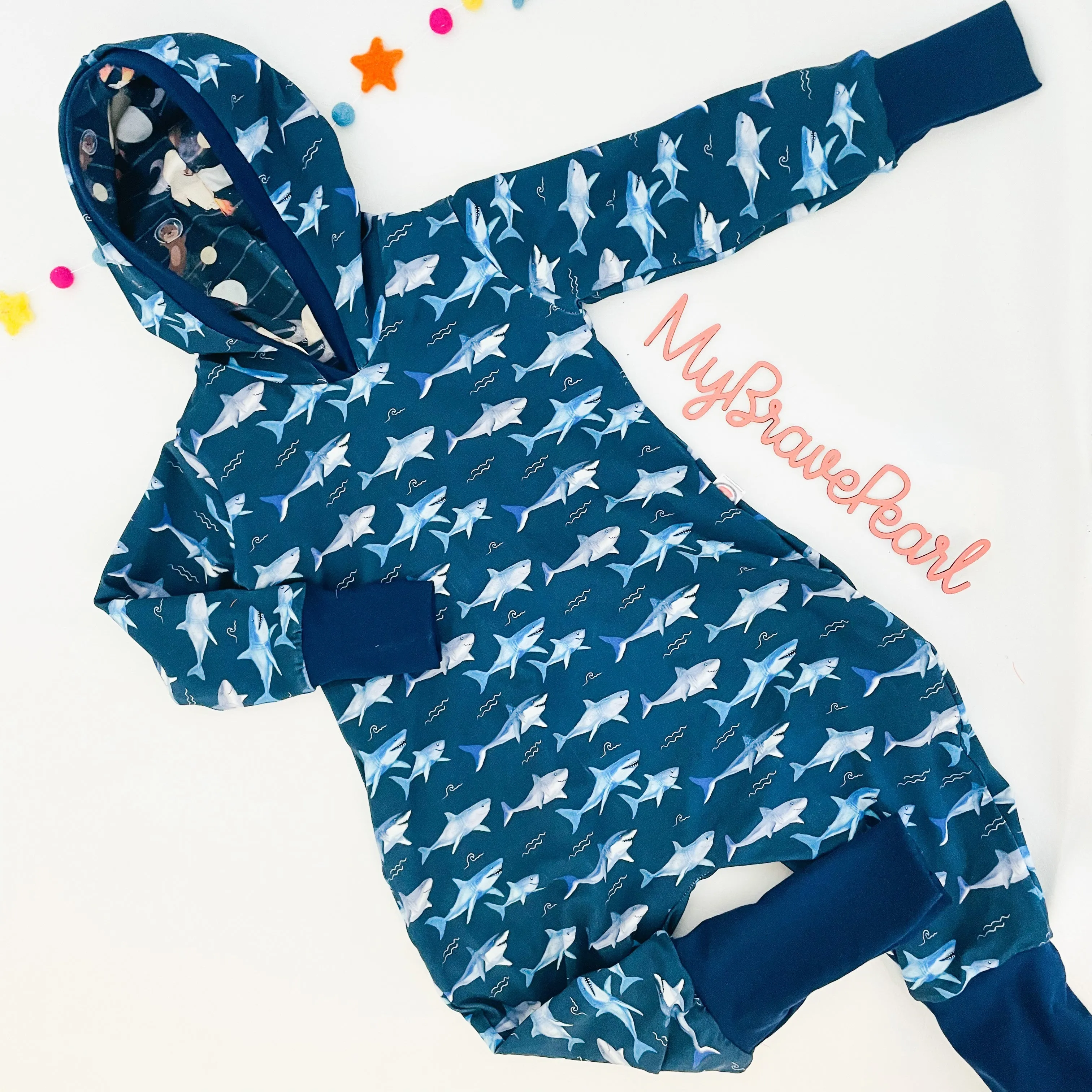 Kids Reversible Pull On GWM Romper