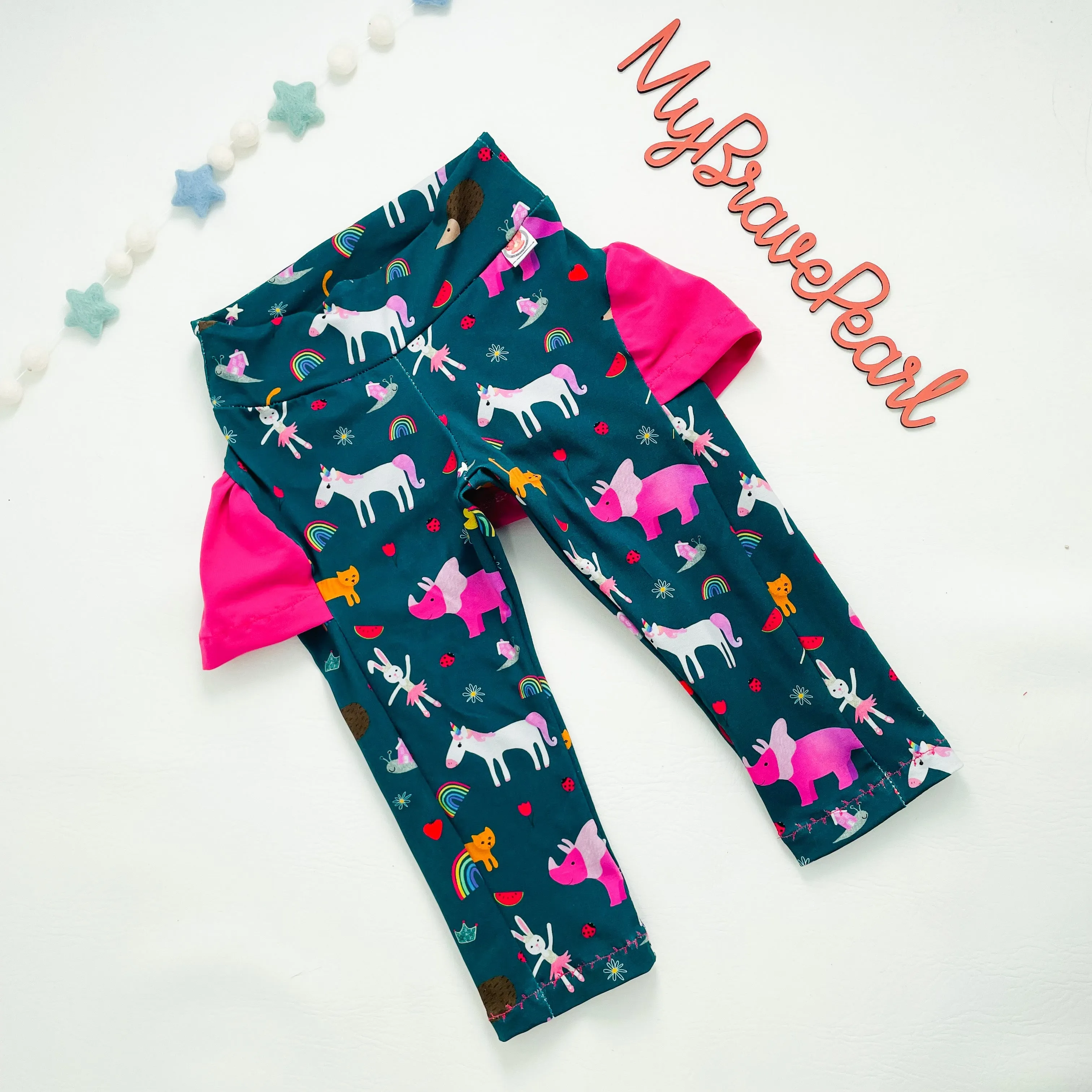 Kids Ruffle Shorts/Capris
