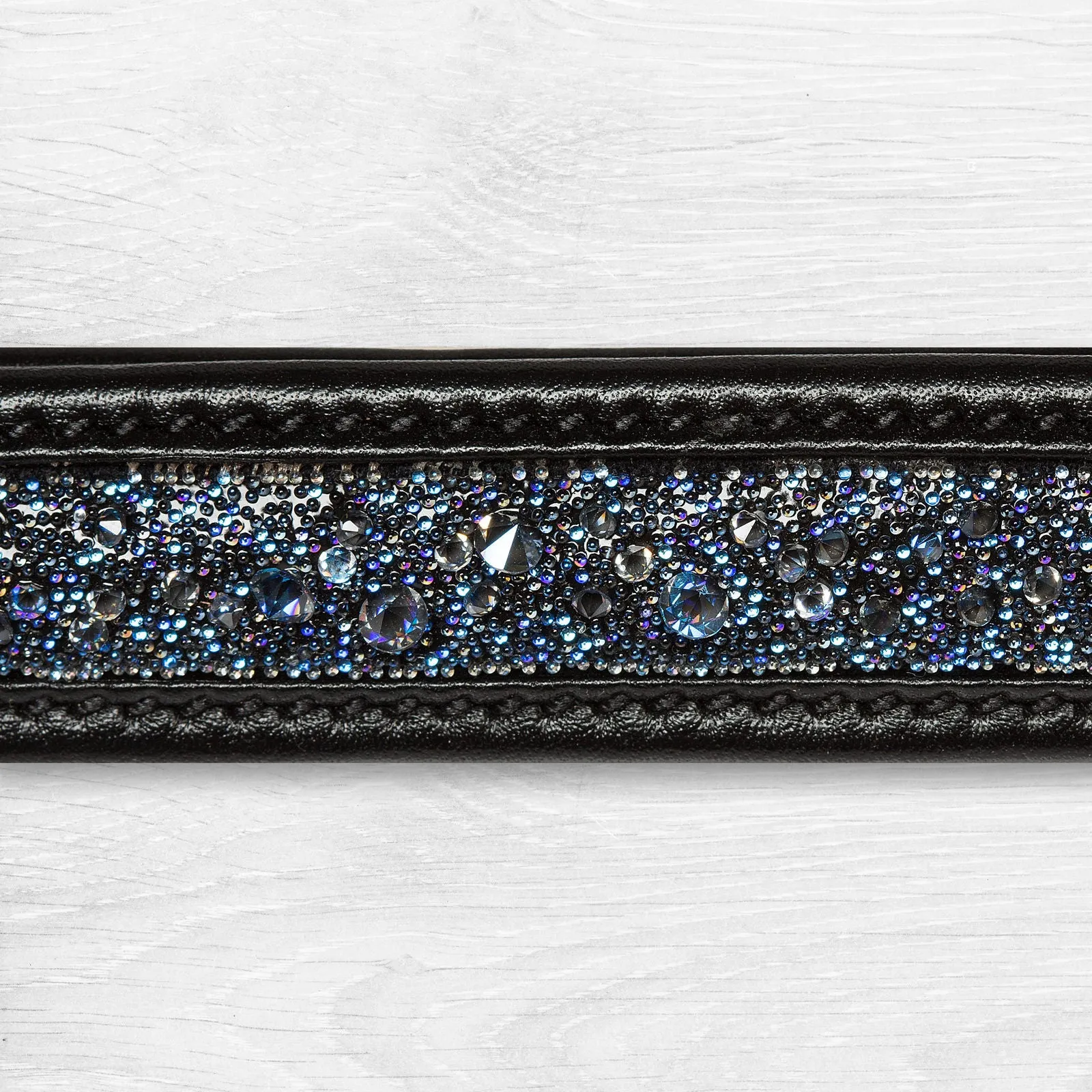 Kieffer Ultrasoft Deluxe Swarovski Snaffle Bridle