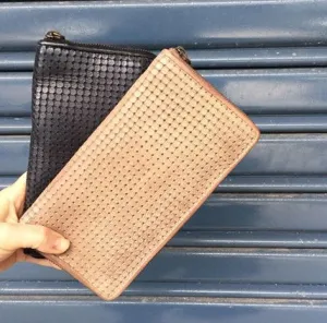 Kimberly Leather Purse - Sand